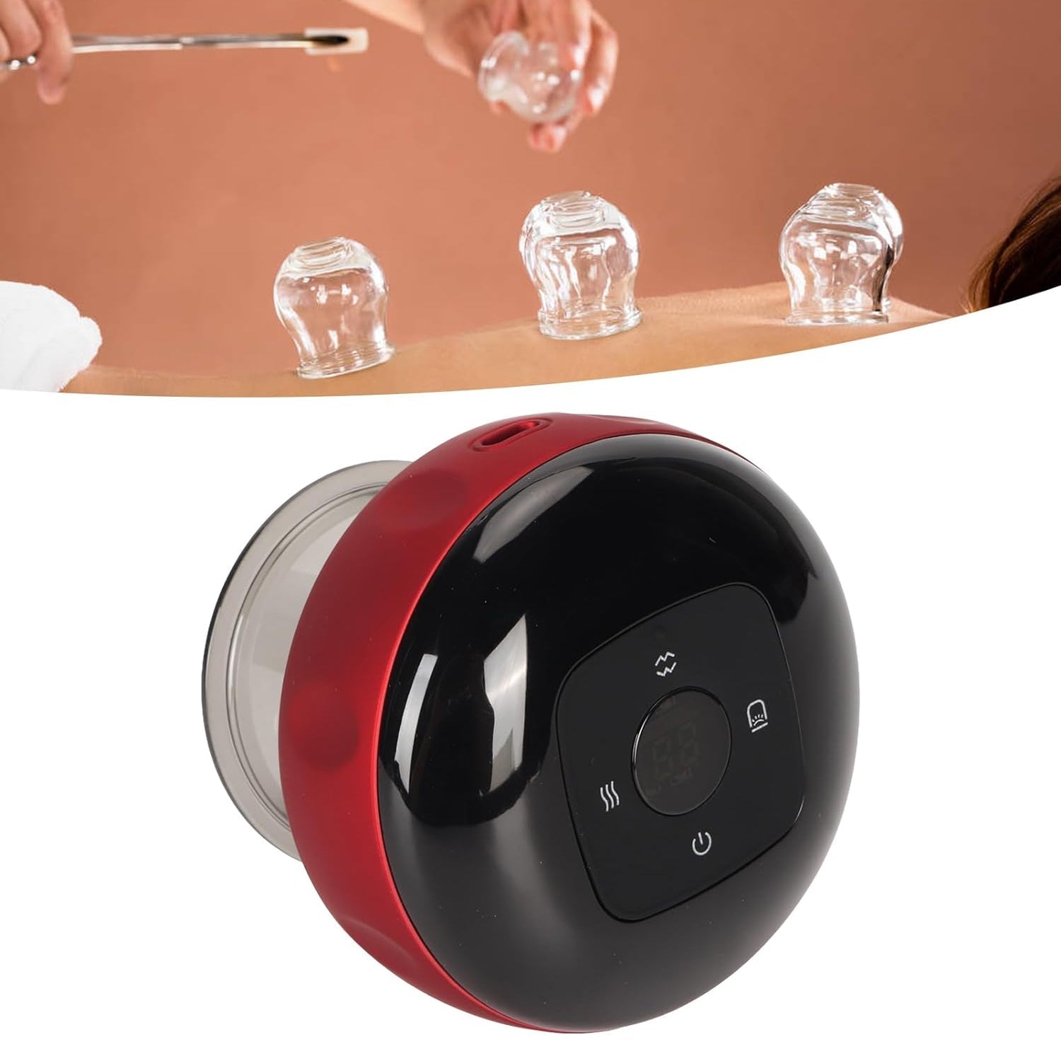 12625 Electric Intelligent Breathing Cupping Massage Instrument The Smart Cupping Therapy Set's Massager for Muscle and Joint Pain Cellulite Massage Back Pain Relief for Back Shoulder Leg (1 Pc) 12625 Electric Intelligent Breathing Cupping Massage Instrument The Smart Cupping Therapy Set's Massager for Muscle and Joint Pain Cellulite Massage Back Pain Relief for Back Shoulder Leg (1 Pc)